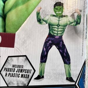 NWT Marvel Avengers HULK Kids Costume Size SMALL 6/7